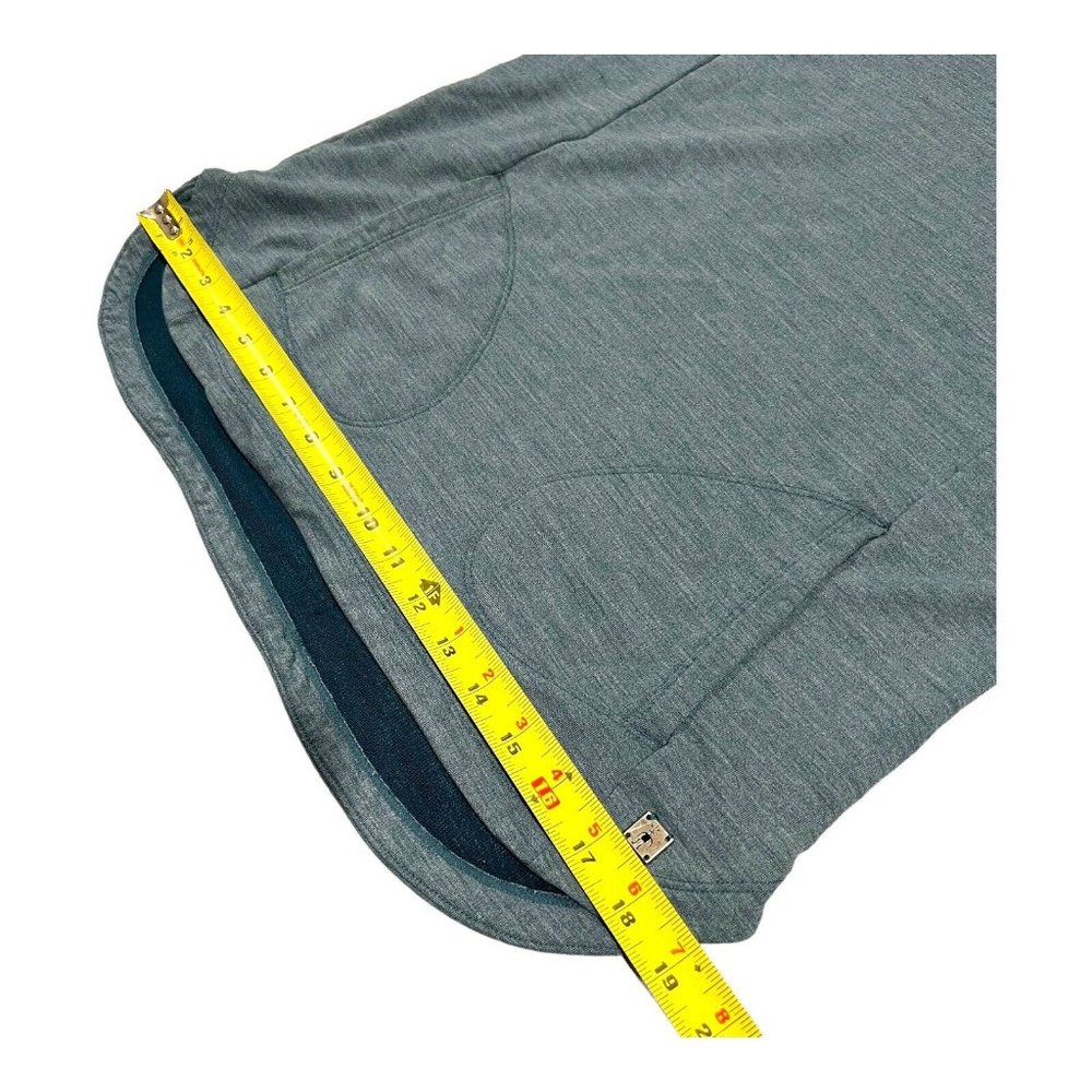 Smartwool Women's Slate Blue Pullover Hoodie Sweater - Picture 7 of 13